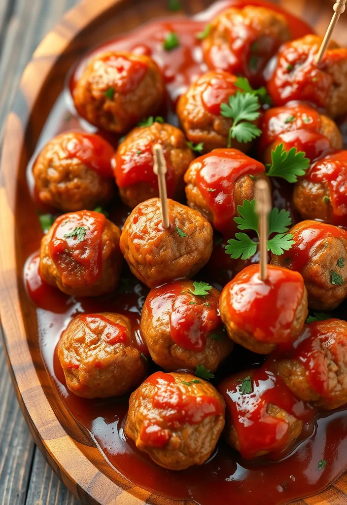 21 Easy Party Appetizers That Will Wow Your Guests (You Won't Believe #12!) - 7. Meatballs