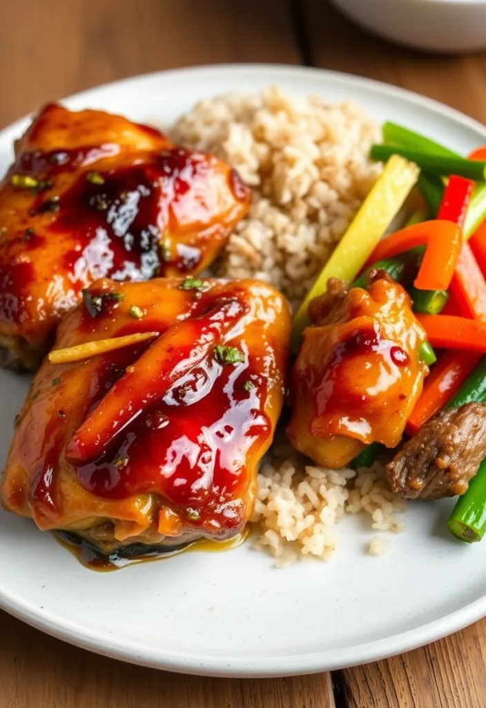 26 Easy Dinner Recipes Your Family Will Crave (You Won't Believe #15!) - 20. Honey Garlic Chicken Thighs