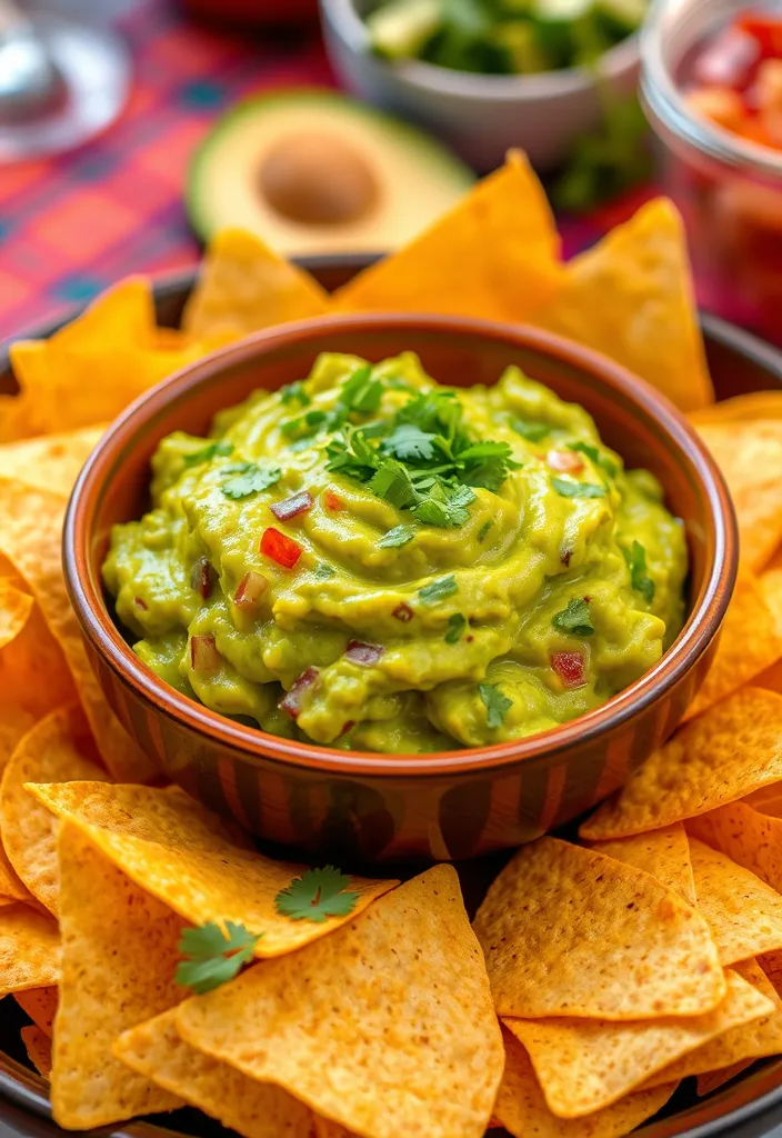 24 Potluck Dishes Ideas That Will Steal the Show at Your Next Gathering! - 16. Homemade Guacamole