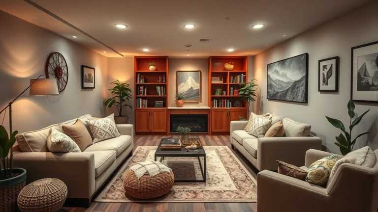 22 Basement Ideas That Will Transform Your Space Into a Cozy Retreat (You Won’t Believe #10!)