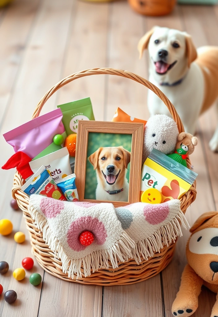 20 Homemade Gift Baskets That Will Leave Your Friends Speechless! - 7. Pet Lover's Basket