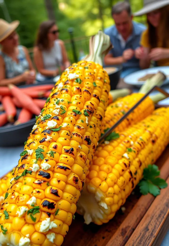 22 BBQ Food Ideas That Will Make Your Summer Parties Unforgettable! - 4. Corn on the Cob with Herb Butter