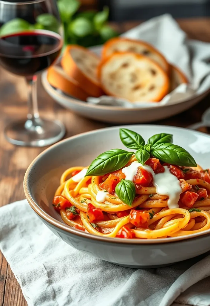 26 Easy Dinner Recipes Your Family Will Crave (You Won't Believe #15!) - 4. Creamy Tomato Basil Pasta