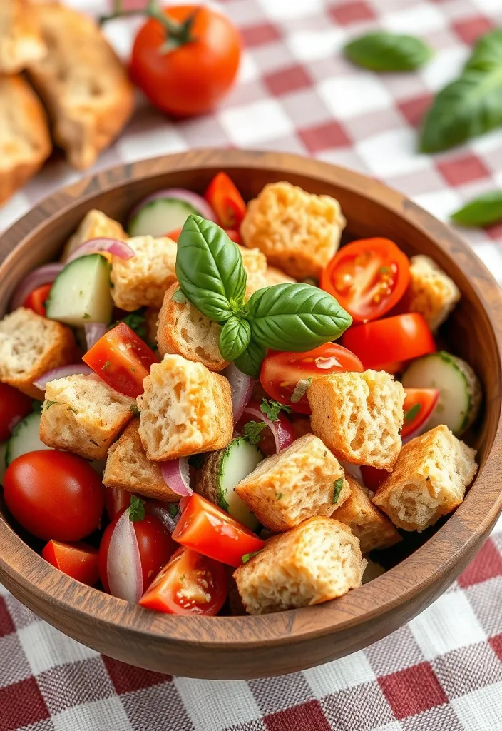 20 Easy Summer Salads That Will Wow Your Guests (You Won't Believe #7!) - 8. Panzanella Salad