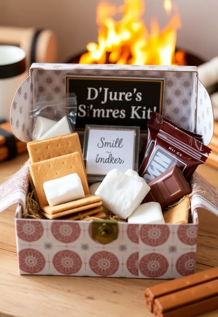 29 Christmas Snack Gifts That Will Make You the Holiday Hero! - 8. DIY S'mores Kits