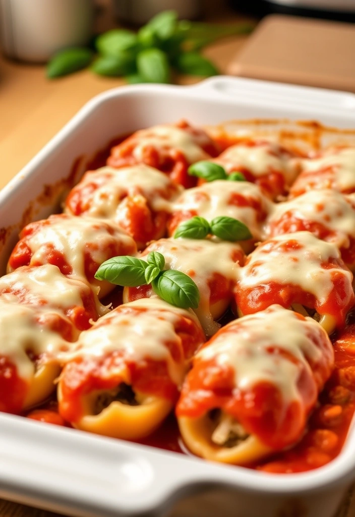 24 Velveeta Recipes You Can Whip Up in 30 Minutes or Less (Your Family Will Love #12!) - 23. Velveeta Stuffed Shells