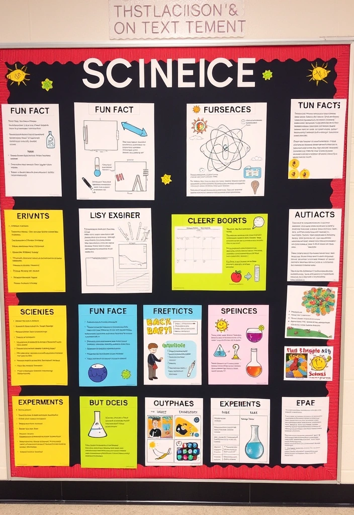 28 Unique Bulletin Board Ideas for Teachers' Classrooms That Will Inspire Every Student! - 8. Science Corner: Fun Facts and Experiments