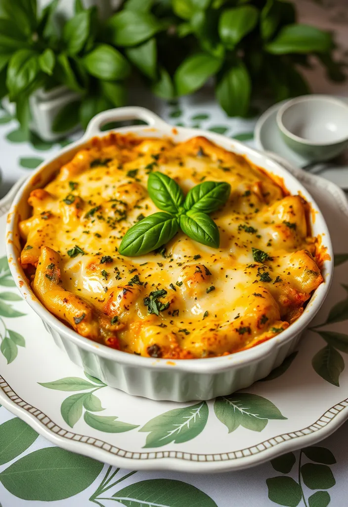 24 Potluck Dishes Ideas That Will Steal the Show at Your Next Gathering! - 23. Pesto Pasta Bake