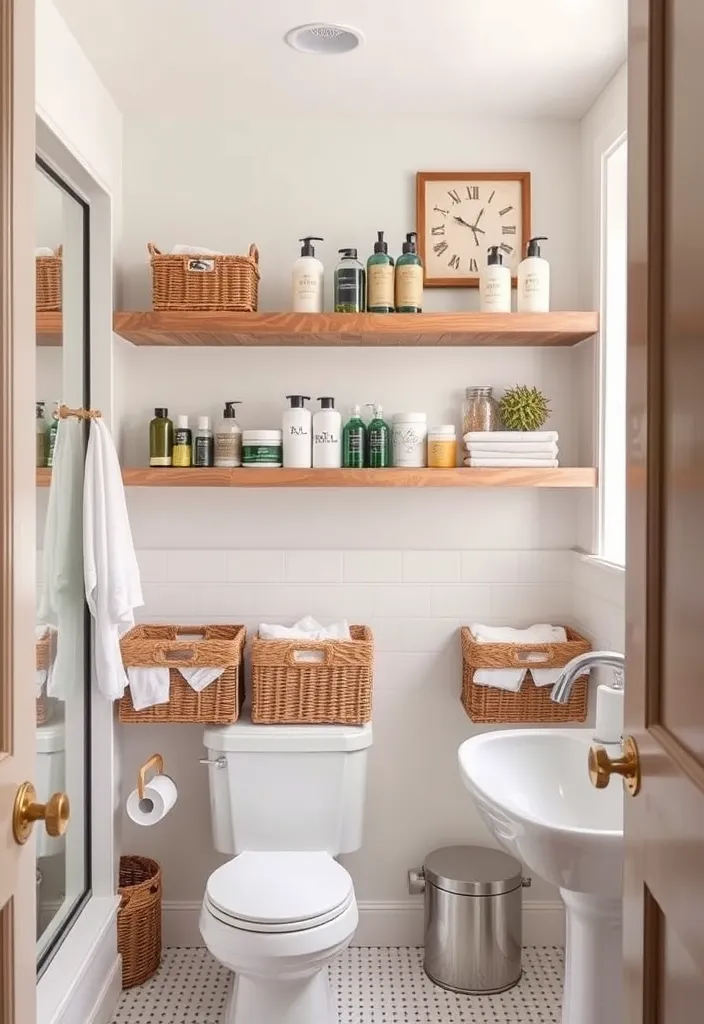 27 Home Decorating Storage Ideas That'll Transform Your Space! - 14. Bathroom Storage Solutions