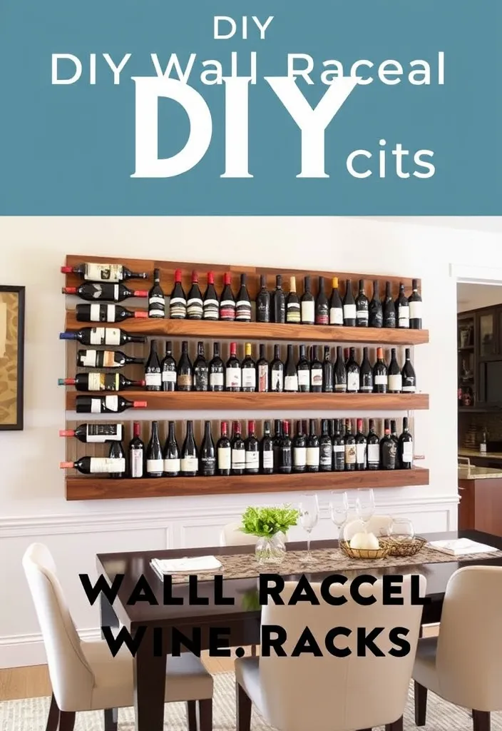 21 DIY Creative Storage Ideas for Small Spaces That'll Blow Your Mind! - 18. DIY Wine Rack for Stylish Storage