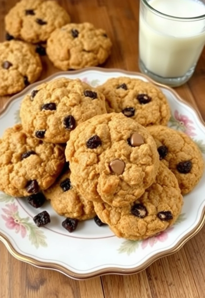 24 Easy Funeral Desserts That Will Comfort Your Heart (You Won't Believe #12!) - 22. Oatmeal Raisin Cookies