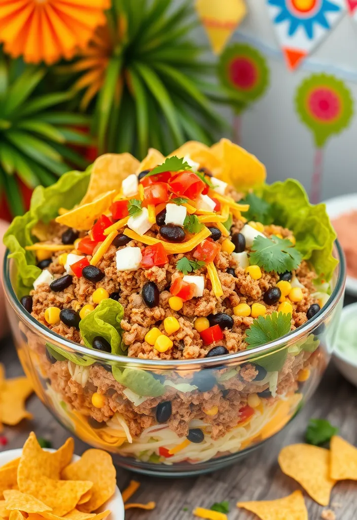 20 Easy Summer Salads That Will Wow Your Guests (You Won't Believe #7!) - 14. Taco Salad