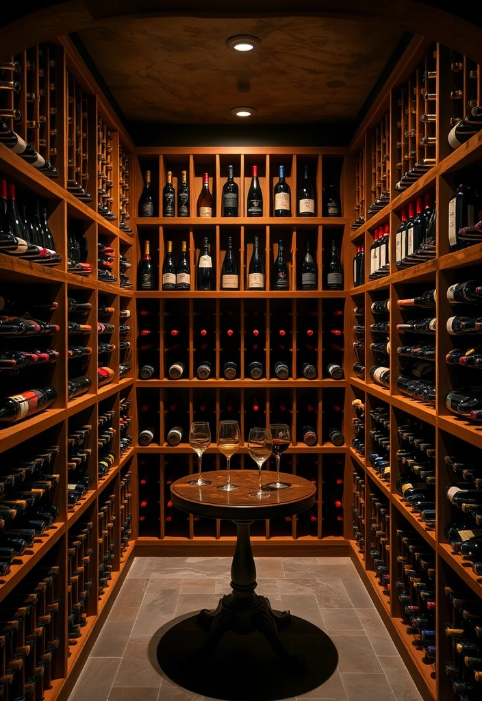 22 Basement Ideas That Will Transform Your Space Into a Cozy Retreat (You Won't Believe #10!) - 5. Vintage Wine Cellar