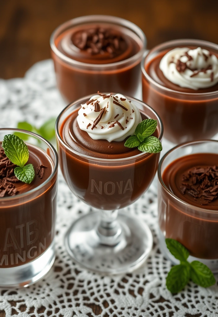 24 Easy Funeral Desserts That Will Comfort Your Heart (You Won't Believe #12!) - 15. Chocolate Mousse