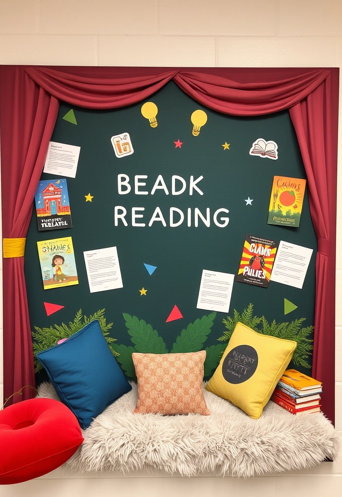 28 Unique Bulletin Board Ideas for Teachers' Classrooms That Will Inspire Every Student! - 6. Book Nook: Reading Recommendations