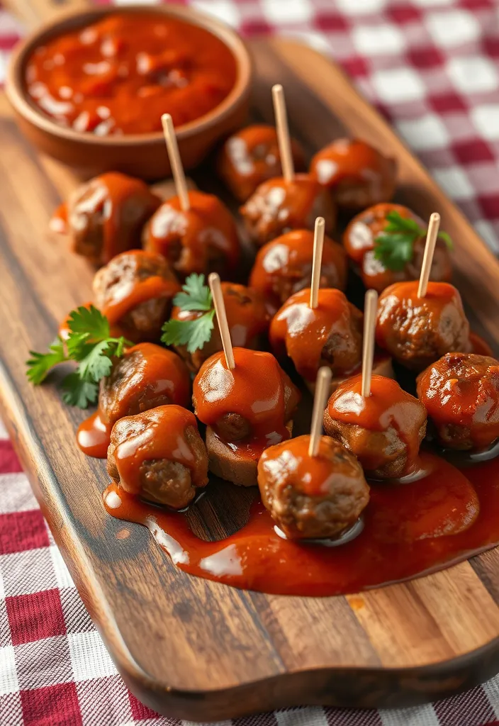 24 Potluck Dishes Ideas That Will Steal the Show at Your Next Gathering! - 4. Savory Meatballs