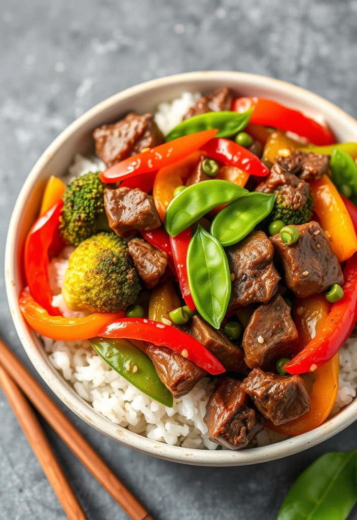 27 Ground Beef Recipes for Dinner That'll Make You the Family Hero! - 13. Beef and Vegetable Stir Fry