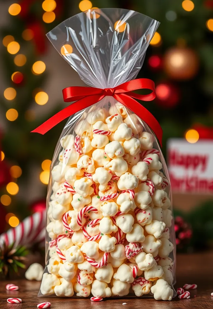 29 Christmas Snack Gifts That Will Make You the Holiday Hero! - 2. Festive Popcorn Mix