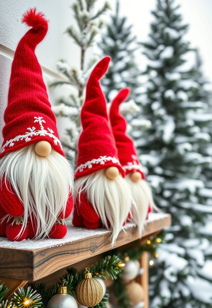 23 DIY Christmas Gnomes That’ll Make Your Holidays Extra Magical! (You Won't Believe #12!) - 1. Classic Scandinavian Gnomes