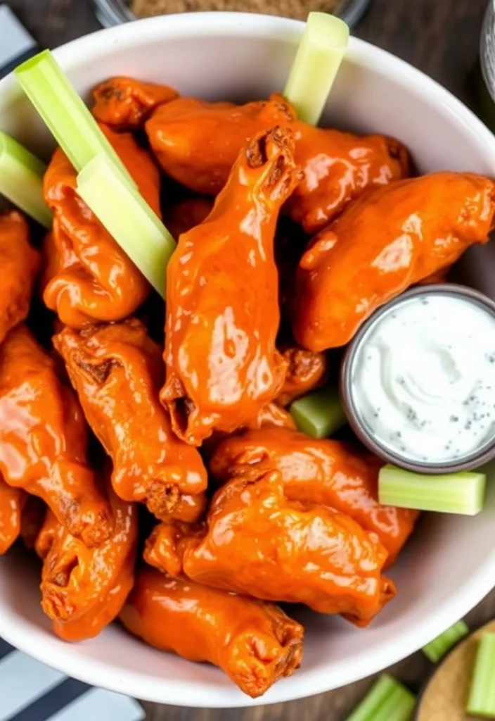 21 Easy Party Appetizers That Will Wow Your Guests (You Won't Believe #12!) - 17. Chicken Wings