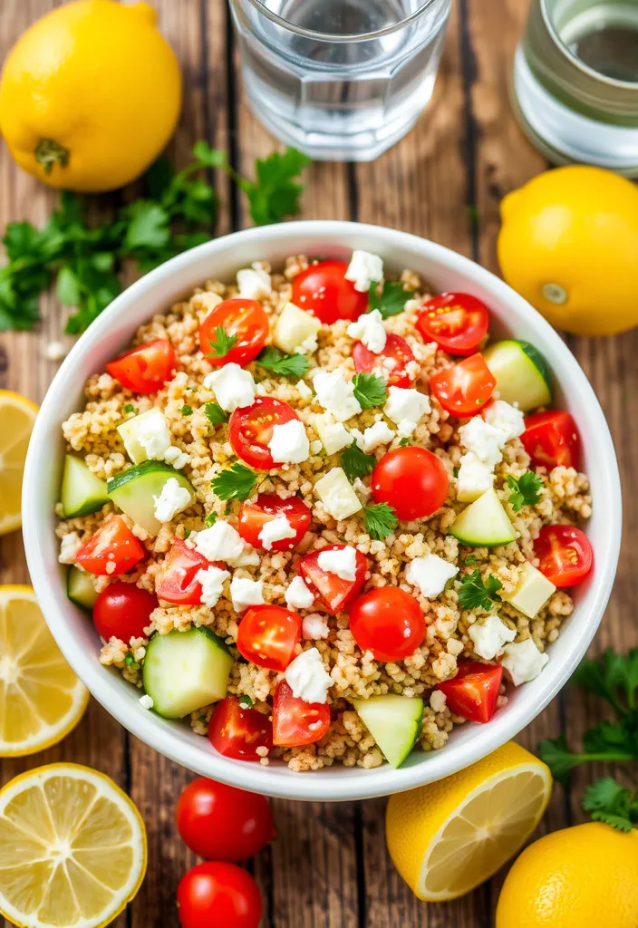 20 Easy Summer Salads That Will Wow Your Guests (You Won't Believe #7!) - 1. Mediterranean Quinoa Salad