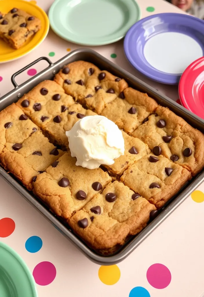 24 Potluck Dishes Ideas That Will Steal the Show at Your Next Gathering! - 15. Chocolate Chip Cookie Bars