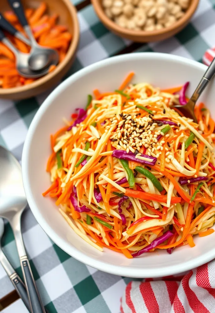 24 Potluck Dishes Ideas That Will Steal the Show at Your Next Gathering! - 6. Sweet and Spicy Slaw