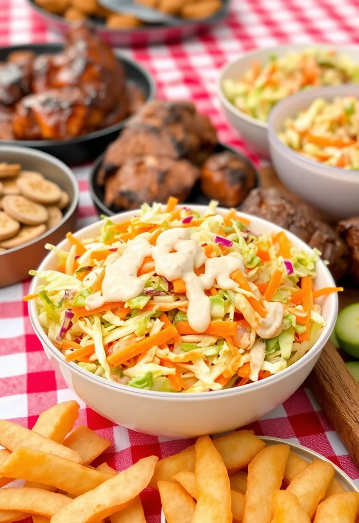 22 BBQ Food Ideas That Will Make Your Summer Parties Unforgettable! - 5. Classic Coleslaw