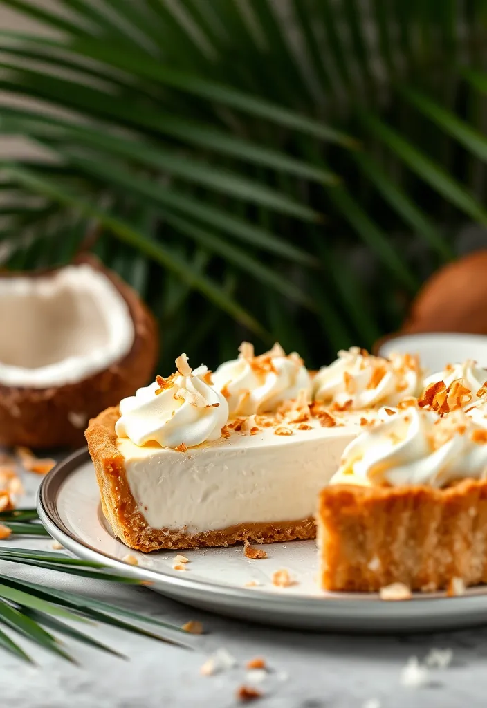 21 Grandma's Desserts That'll Make You Feel Like a Kid Again! - 9. Coconut Cream Pie