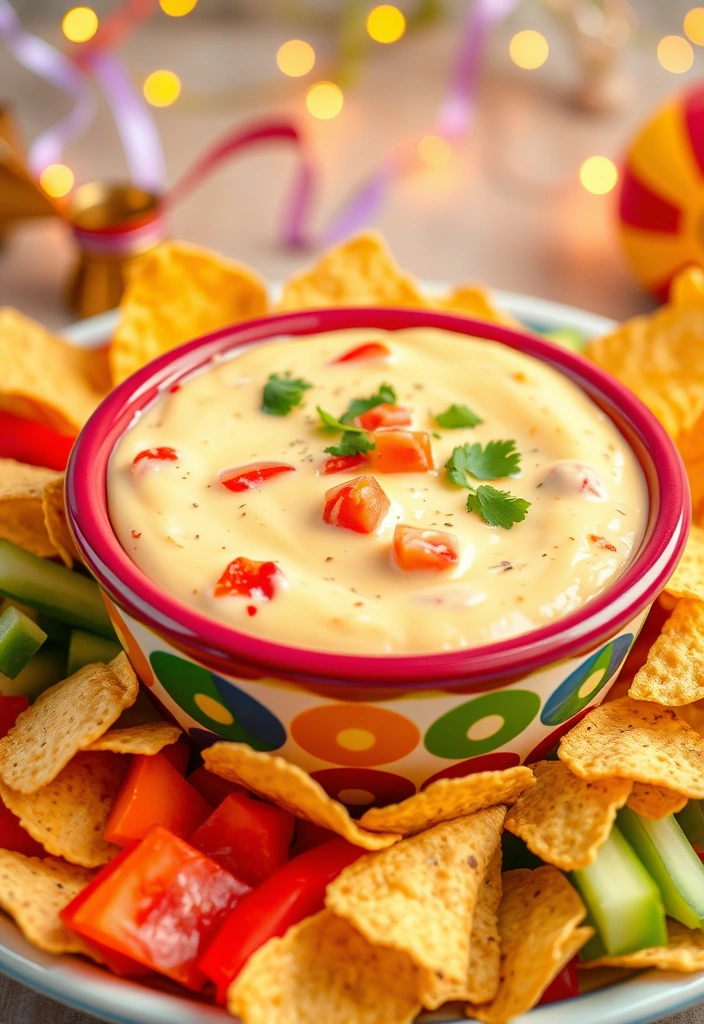 24 Velveeta Recipes You Can Whip Up in 30 Minutes or Less (Your Family Will Love #12!) - 3. Velveeta Queso Dip