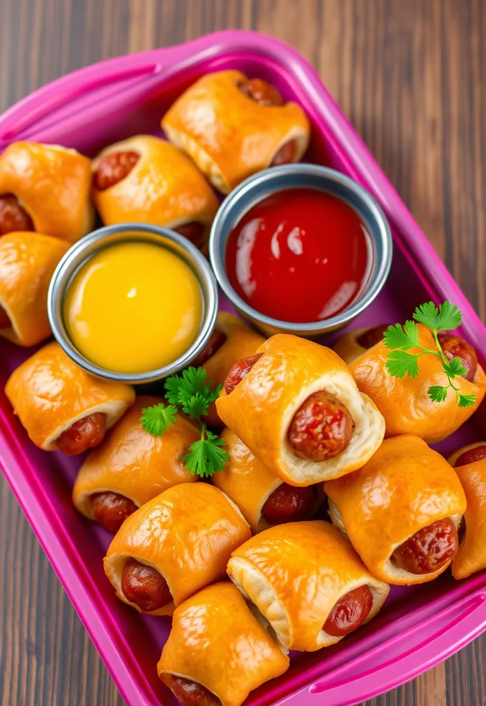 21 Easy Party Appetizers That Will Wow Your Guests (You Won't Believe #12!) - 10. Pigs in a Blanket