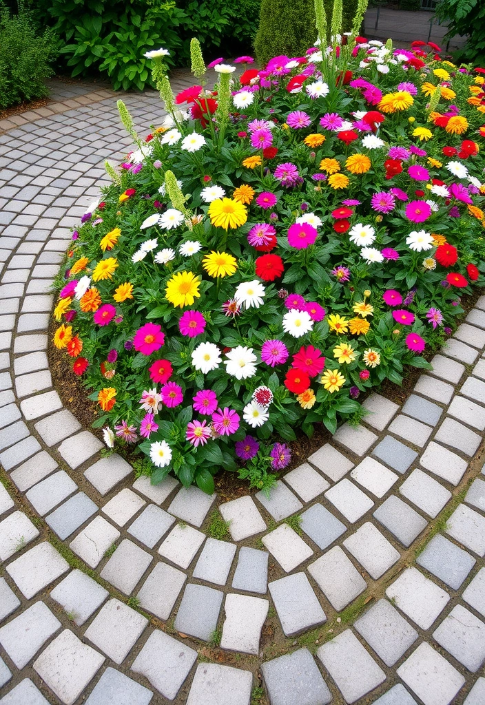 26 Inexpensive Garden Edging and DIY Borders That Will Transform Your Yard (You Won't Believe #10!) - 11. Charming Cobblestone Edging