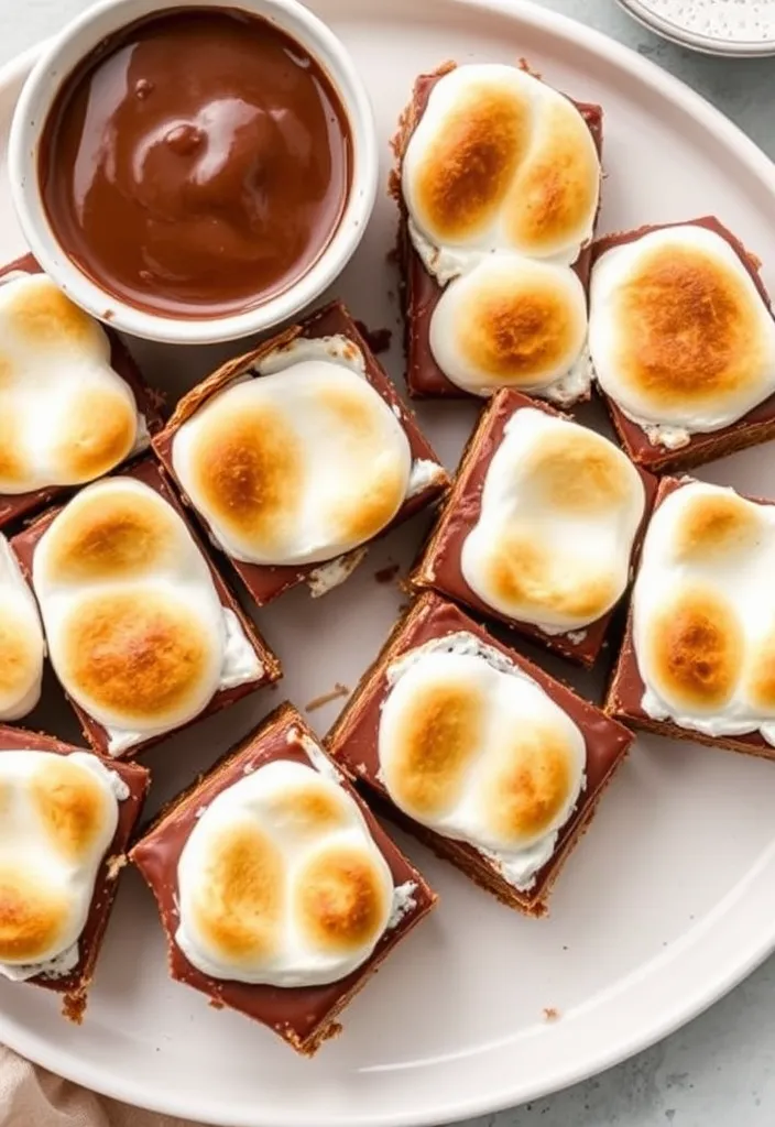 21 Grandma's Desserts That'll Make You Feel Like a Kid Again! - 18. S’mores Bars