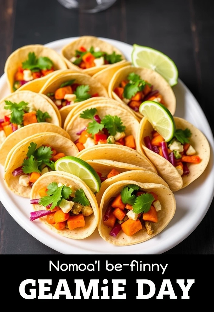 24 Easy Pleasy Snacks for Game Day Parties (You Won't Believe #11!) - 18. Mini Tacos