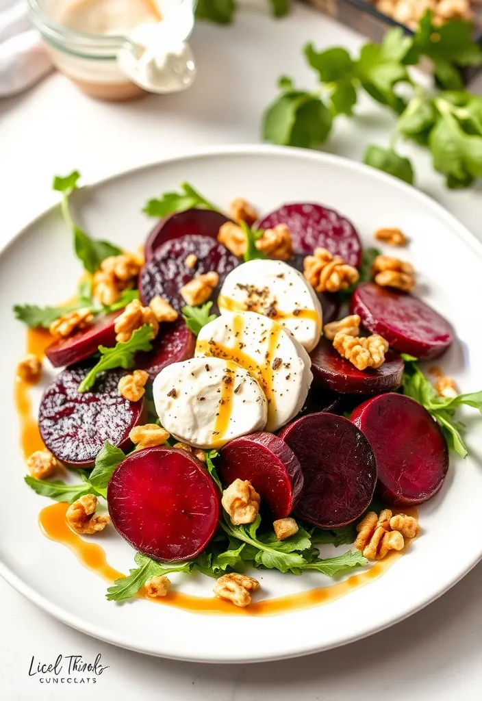 20 Easy Summer Salads That Will Wow Your Guests (You Won't Believe #7!) - 20. Beet and Goat Cheese Salad