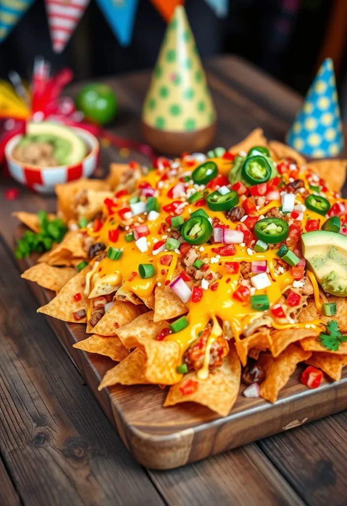 21 Easy Party Appetizers That Will Wow Your Guests (You Won't Believe #12!) - 15. Nacho Platter