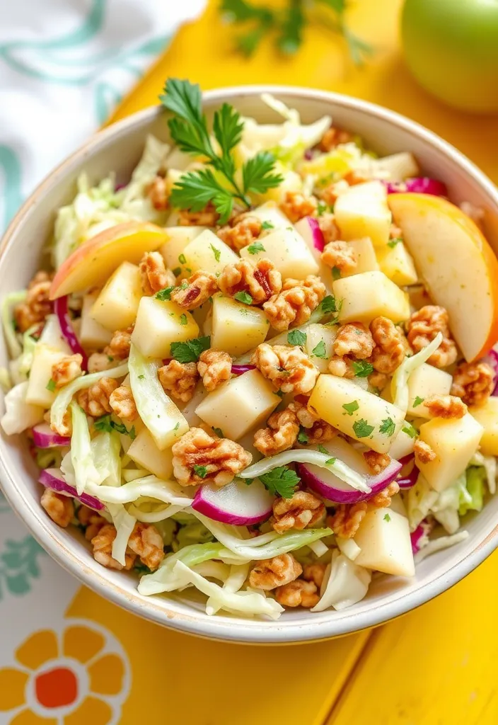 20 Easy Summer Salads That Will Wow Your Guests (You Won't Believe #7!) - 18. Cabbage and Apple Salad