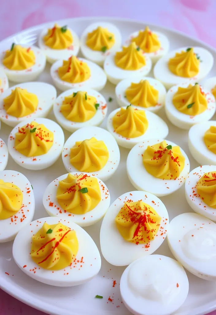 21 Easy Party Appetizers That Will Wow Your Guests (You Won't Believe #12!) - 6. Deviled Eggs