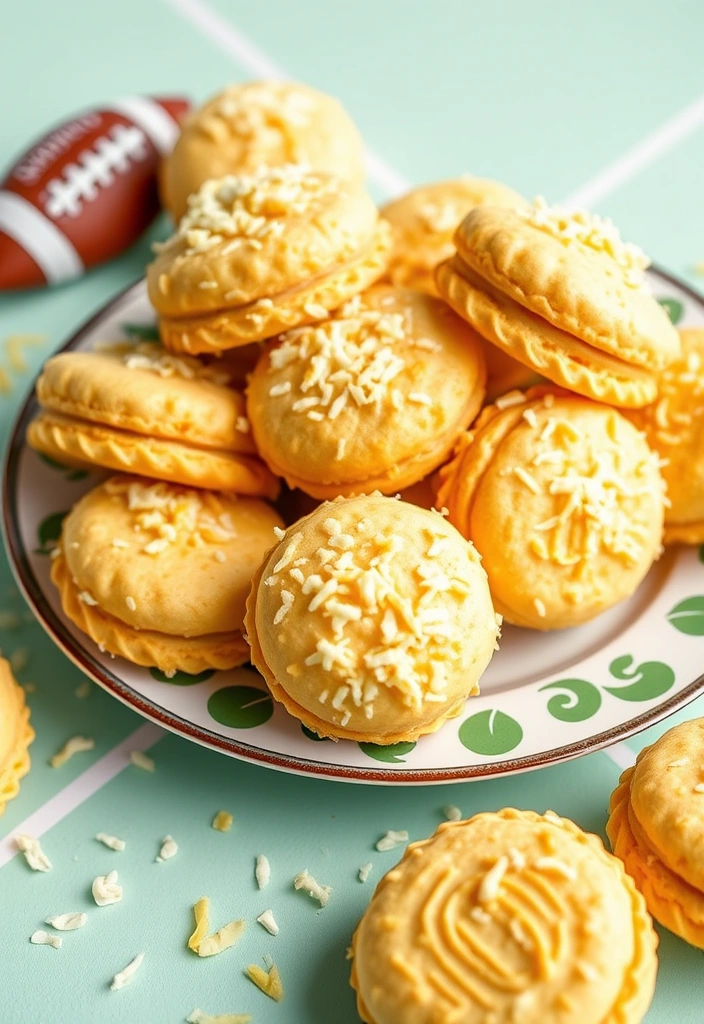 24 Easy Pleasy Snacks for Game Day Parties (You Won't Believe #11!) - 22. Coconut Macaroons