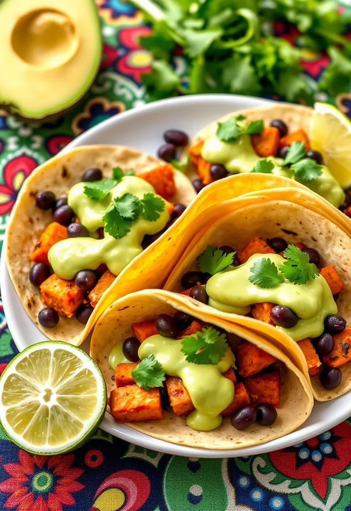 26 Easy Dinner Recipes Your Family Will Crave (You Won't Believe #15!) - 14. Sweet Potato and Black Bean Tacos