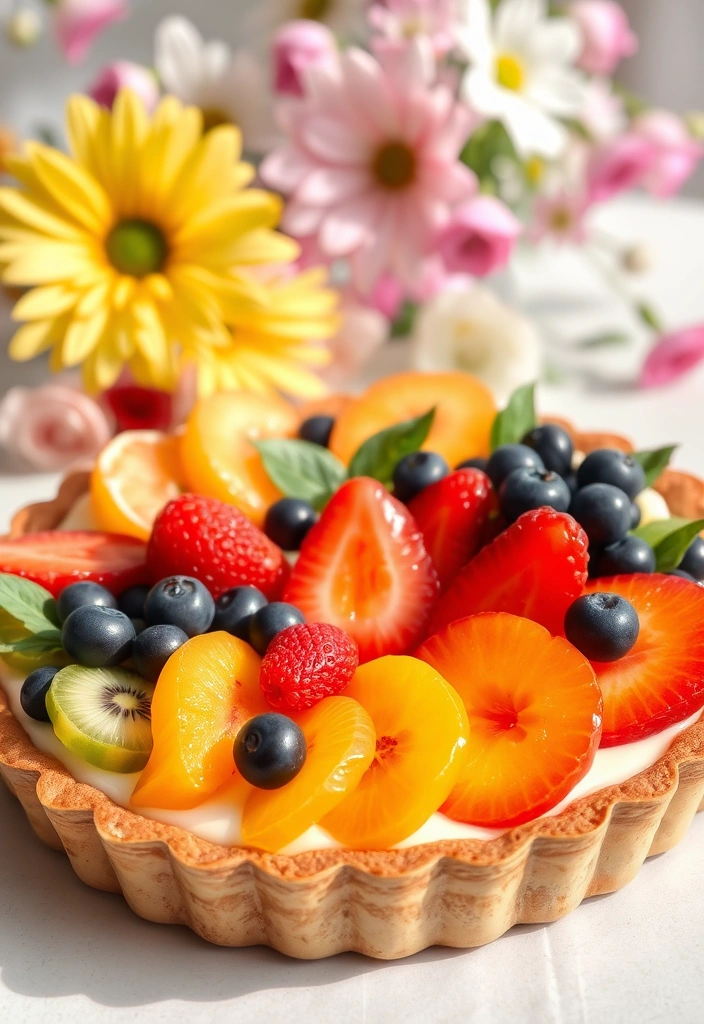 24 Easy Funeral Desserts That Will Comfort Your Heart (You Won't Believe #12!) - 18. Fruit Tart