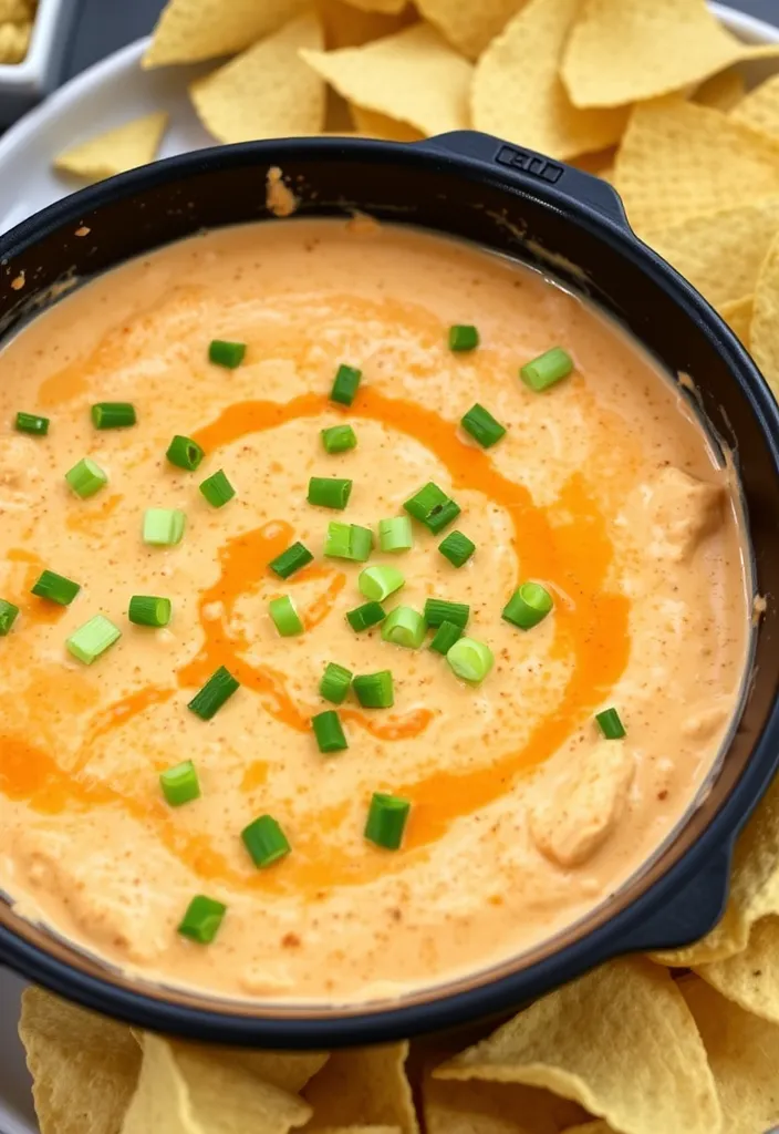 24 Potluck Dishes Ideas That Will Steal the Show at Your Next Gathering! - 13. Spicy Buffalo Chicken Dip