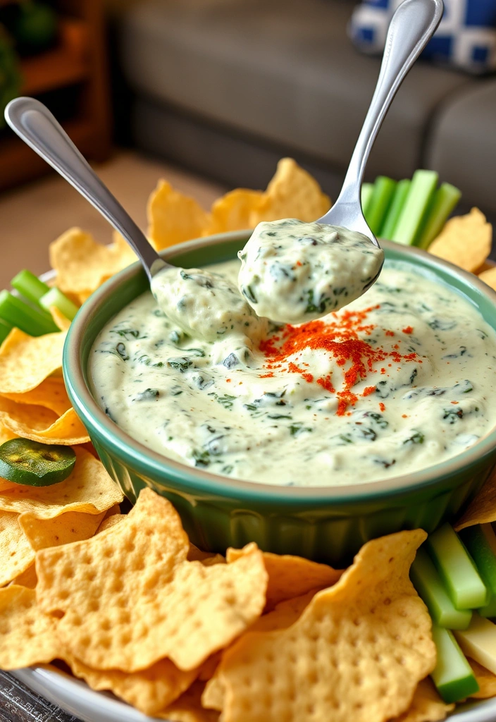 24 Velveeta Recipes You Can Whip Up in 30 Minutes or Less (Your Family Will Love #12!) - 14. Velveeta Spinach Dip