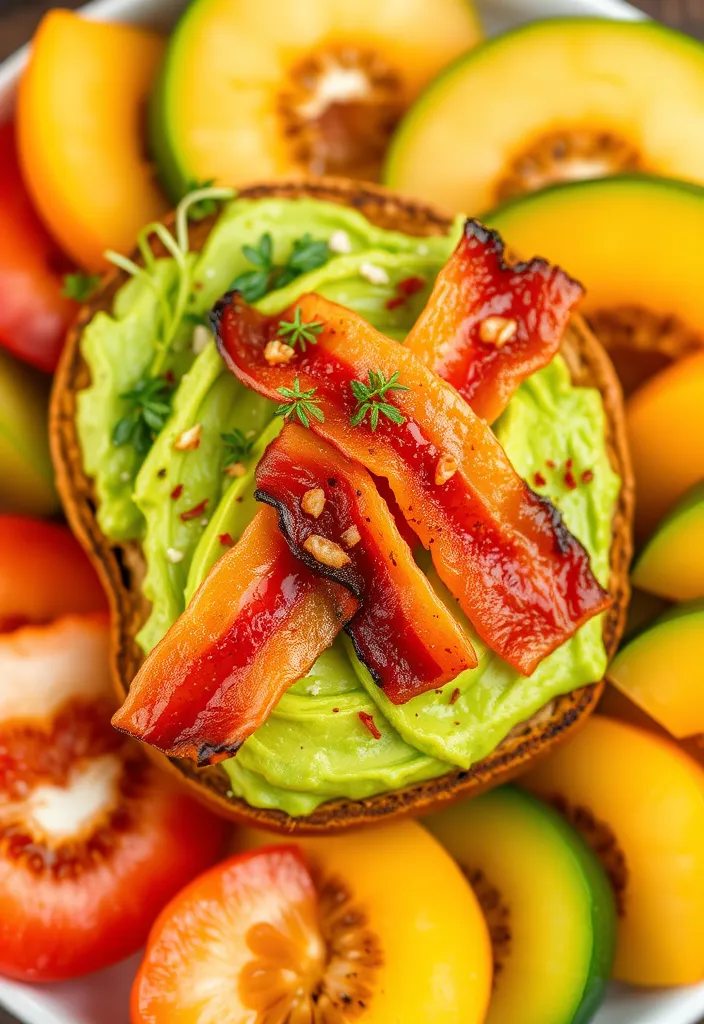 22 Genius Ways to Cook Bacon in the Oven (and Keep Your Kitchen Mess-Free!) - 13. Bacon & Avocado Toast