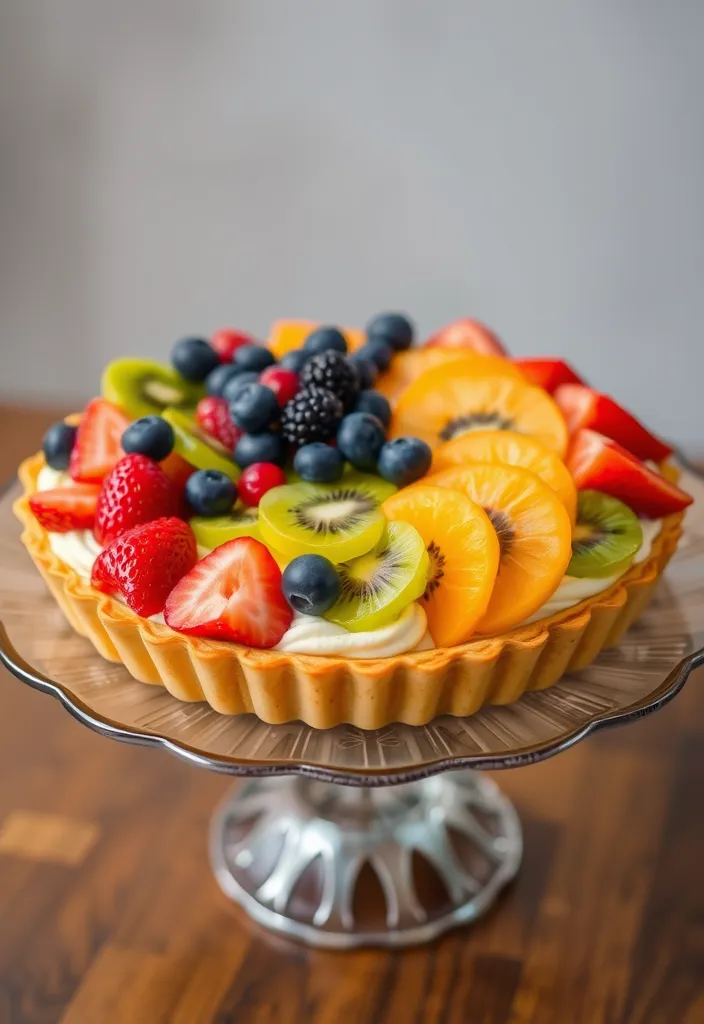 21 Grandma's Desserts That'll Make You Feel Like a Kid Again! - 20. Fruit Tart