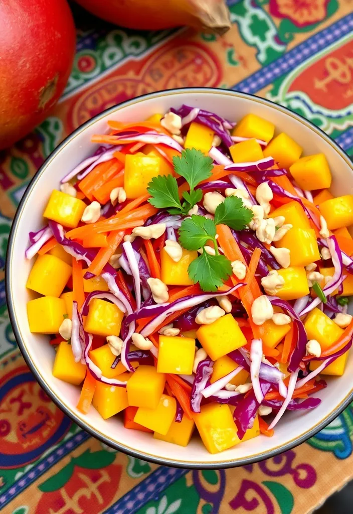 20 Easy Summer Salads That Will Wow Your Guests (You Won't Believe #7!) - 4. Thai Mango Salad