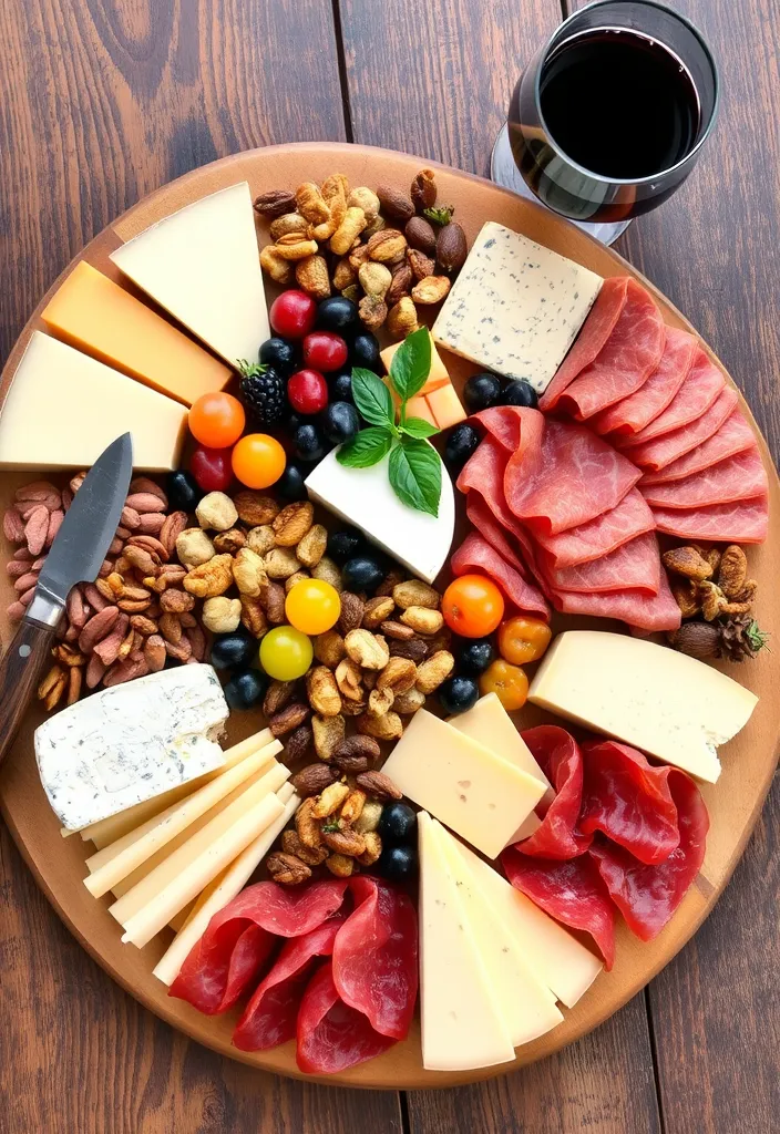 21 Easy Party Appetizers That Will Wow Your Guests (You Won't Believe #12!) - 8. Cheese and Charcuterie Board