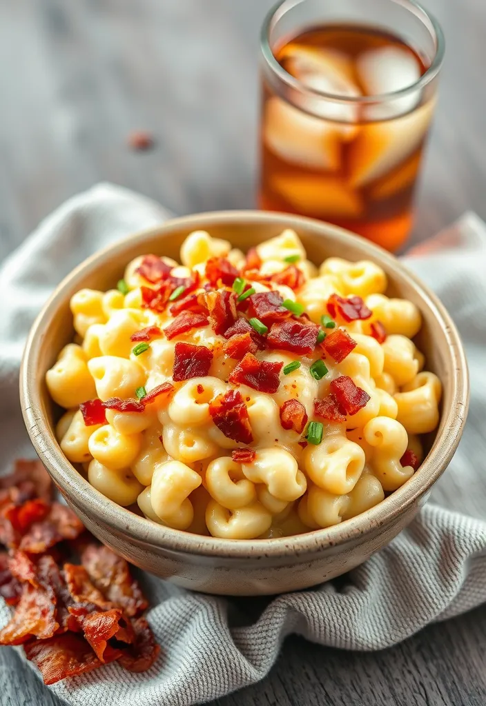 20 Easy Crockpot Mac & Cheese Recipes That Are Simply Delicious! - 3. Bacon and Cheddar Mac & Cheese