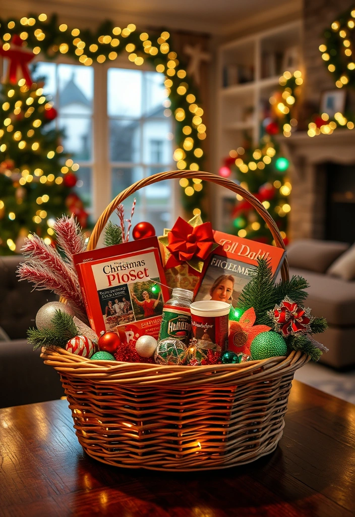 29 Creative School Auction Gift Basket Ideas That'll Make Your Fundraising Efforts Soar! - 14. Holiday Celebration Basket