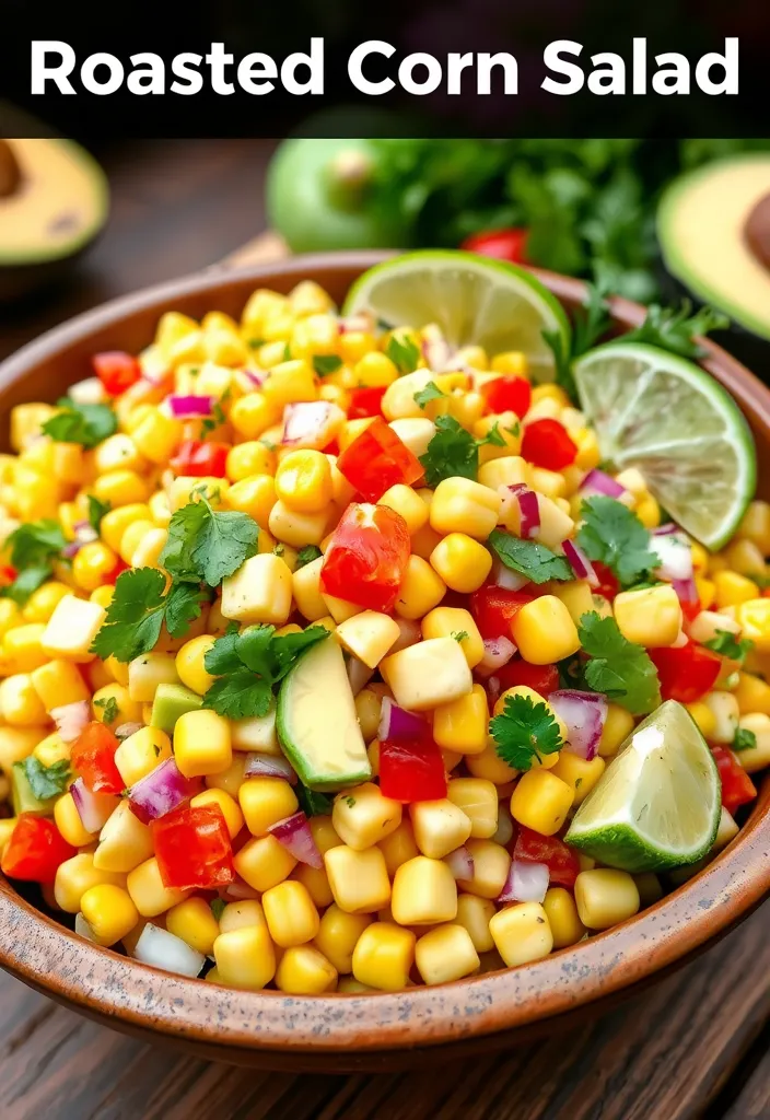 20 Easy Summer Salads That Will Wow Your Guests (You Won't Believe #7!) - 6. Roasted Corn Salad